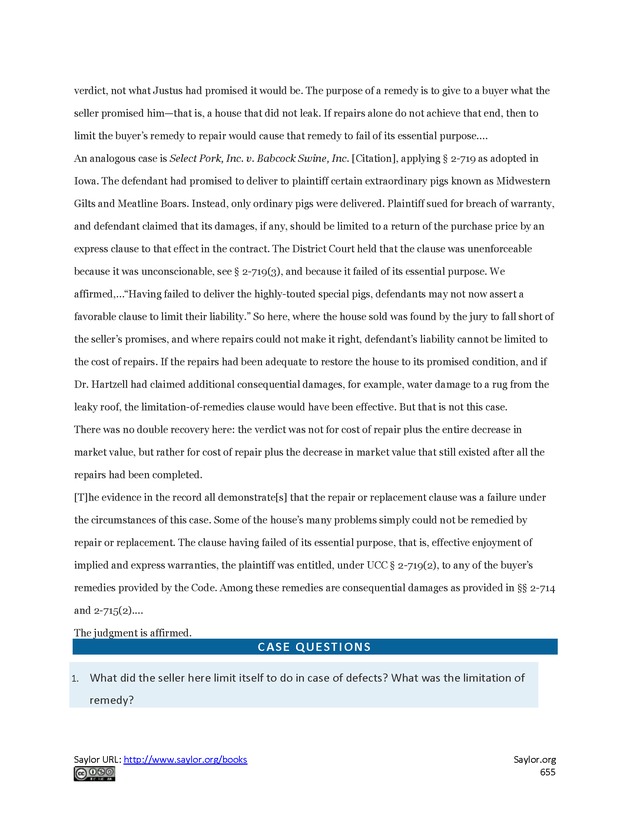Business Law and the Legal Environment - Page 655
